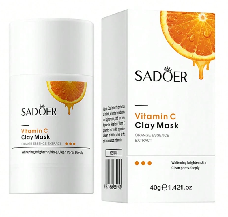 Mascarilla Facial En Barra Vitamina C