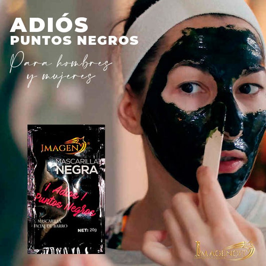 Mascarilla Negra De Carbon Activo